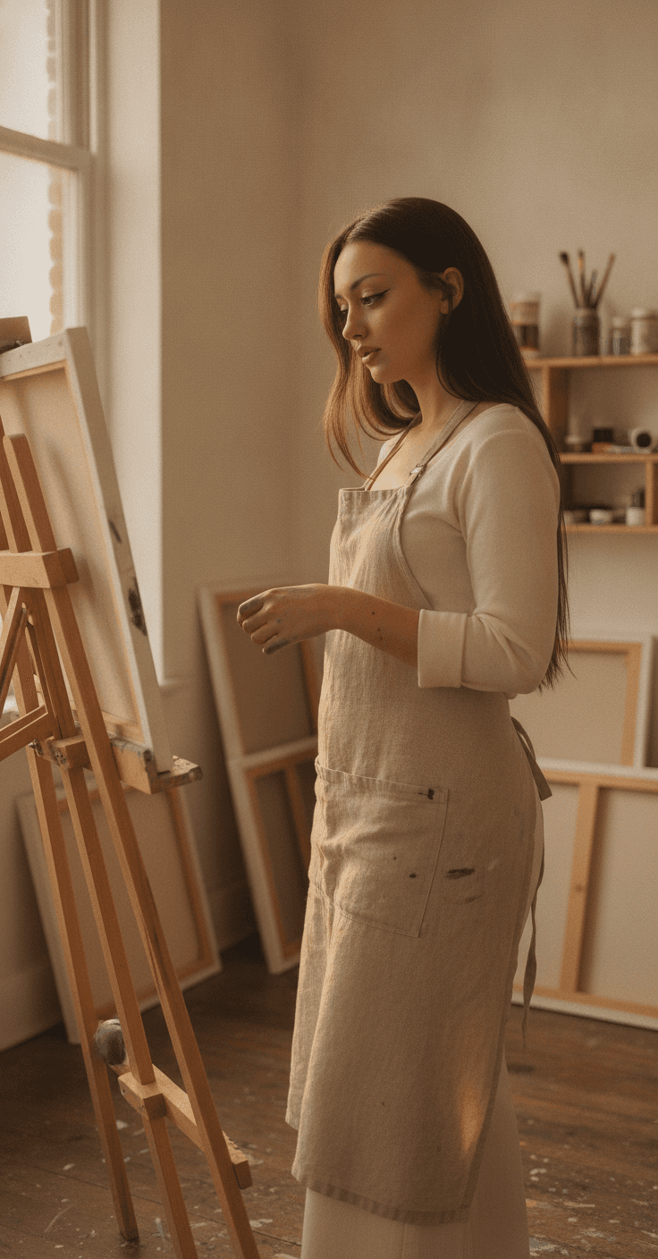 Karla Rodríguez, artista de KARLMA — abstracto